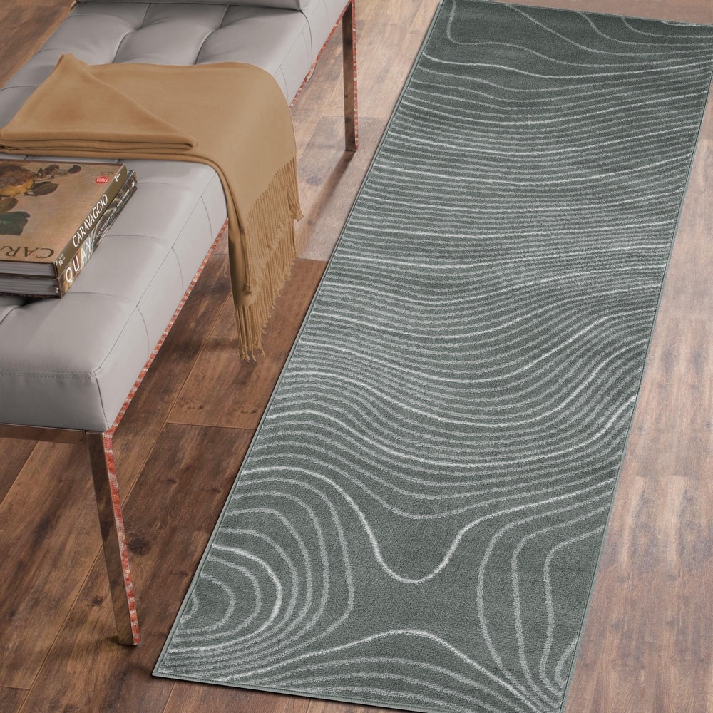 Superior Veer Abstract Modern Indoor Area Rug