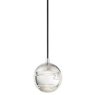 Kovacs P5591-L Hail 4" Wide LED Mini Pendant with Clear Glass