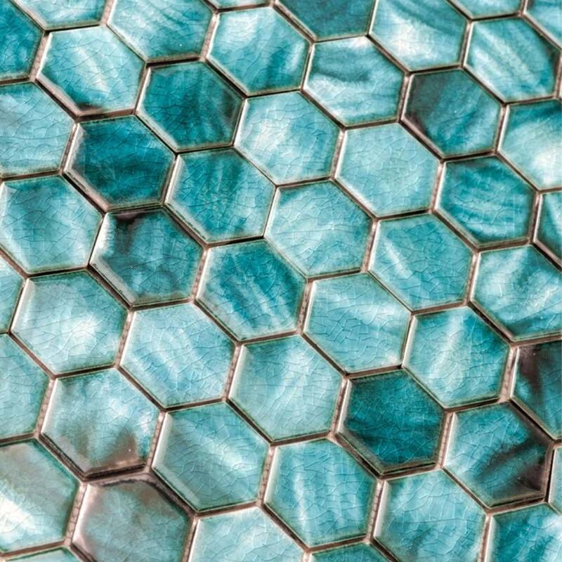 The Tile Life Agate 2x2 Porcelain Backsplash Wall Tile