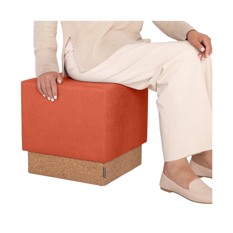 Seville Classics The Vineyard Collection Cork Storage Cube