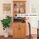 preview thumbnail 20 of 36, Living Skog Galiano 73'' Pantry Kitchen Storage Cabinet