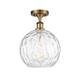 Option Brushed Brass / Clear Water Glass