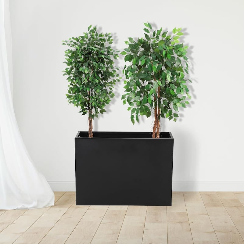 47x18x72inch Raised Garden Bed with Trellis with Drainage and Climbing Support - 36*12*26inch