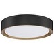 preview thumbnail 6 of 7, Access Lighting Malaga LED Flush Mount - 16" - Matte Black - Dedicated LED