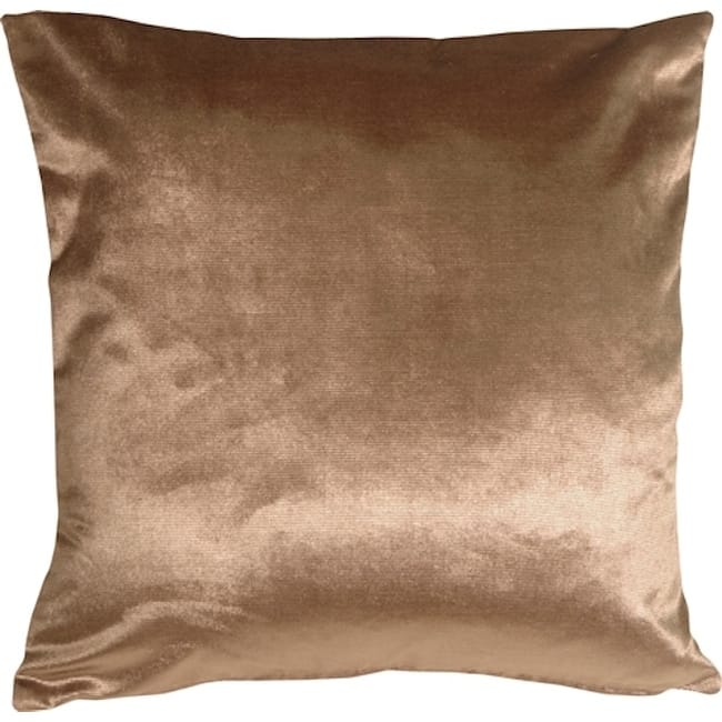 Milano 20x20 Throw Pillow with Polyfill Insert, Light Brown