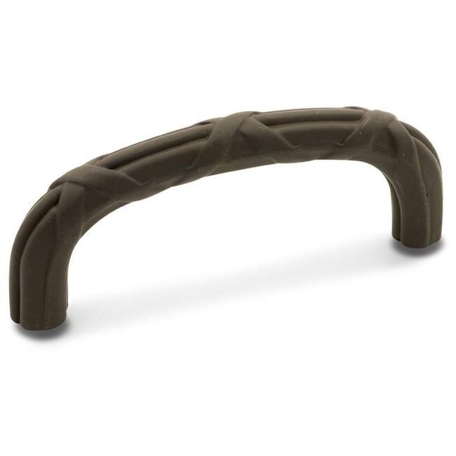 RK International CP 856 Lines and Crosses 3" Center to Center Solid - Oil Rubbed Bronze