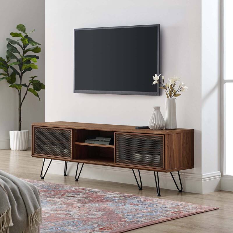 Nomad 59" TV Stand - Walnut