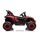 preview thumbnail 2 of 5, 2 Seater Electric Car for Kids with Trunk Storage Spacetooth Music - Red