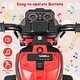 preview thumbnail 9 of 32, 6V Battery Powered Motorbike with Detachable Training Wheels for Kids - 29" x 15" x 19"