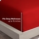preview thumbnail 9 of 54, Bare Home 2-Pack Microfiber Fitted Bottom Sheets Deep Pocket