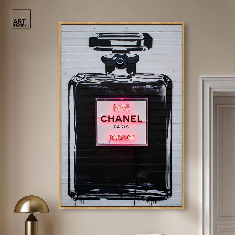 Parisian Perfume II Canvas by Art Remedy