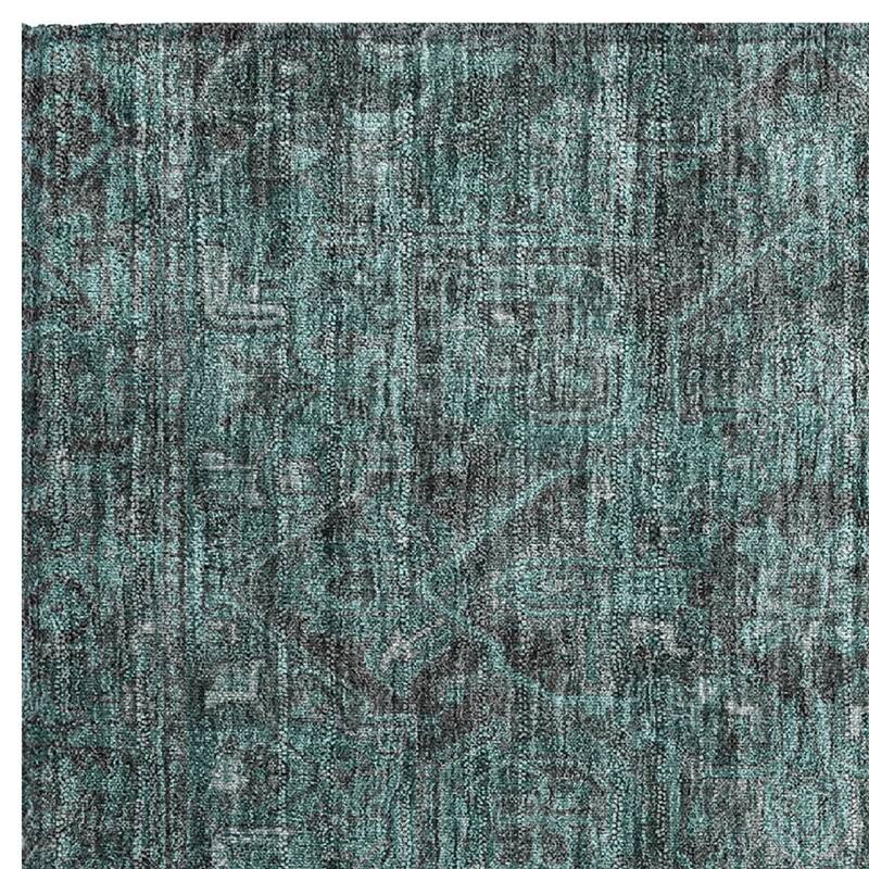 Dafi Oriental Weather Resistant Heritage-Inspired Outdoor Rug