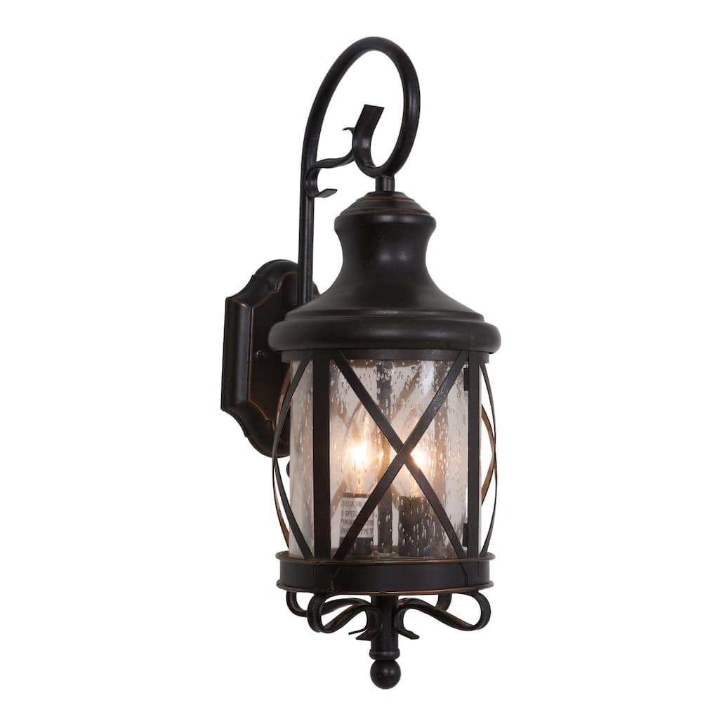 Yosemite Home Decor Lorenza Collection 19.37 inch Outdoor Wall Light - 9.62 x 7.37 x 19.37