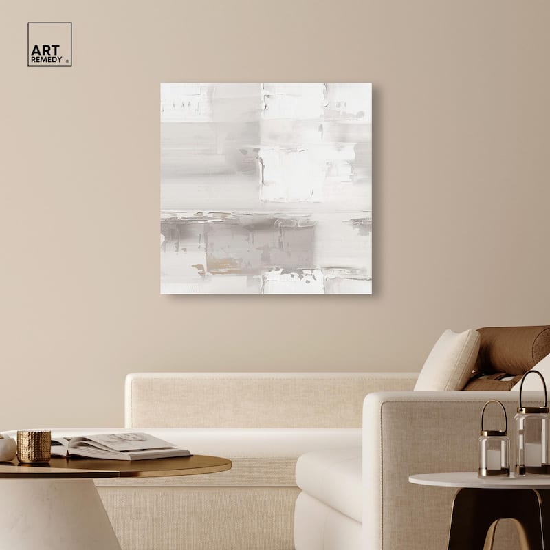 Glacial Tapestry Canvas by Art Remedy, Gallery Wrapped