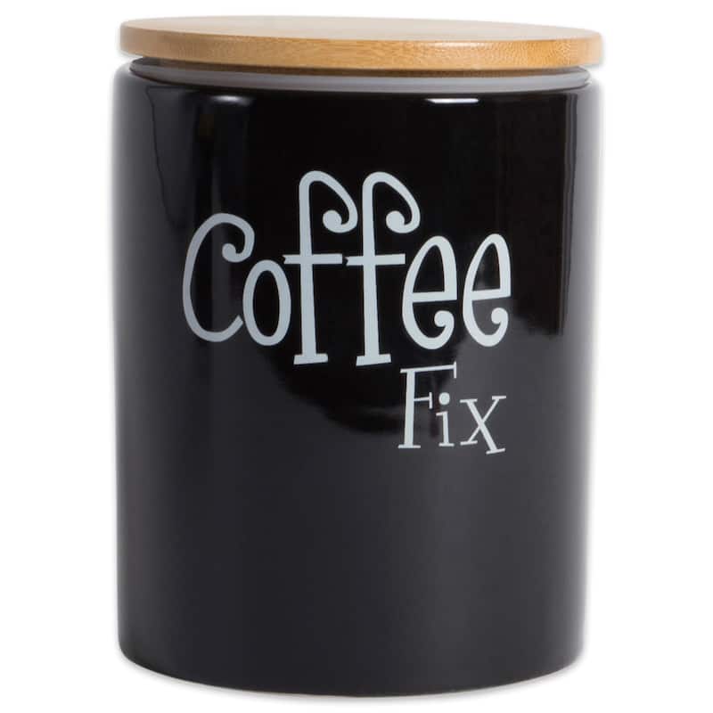 DII Coffee/Sugar/Tea Ceramic Canister (Set of 3)
