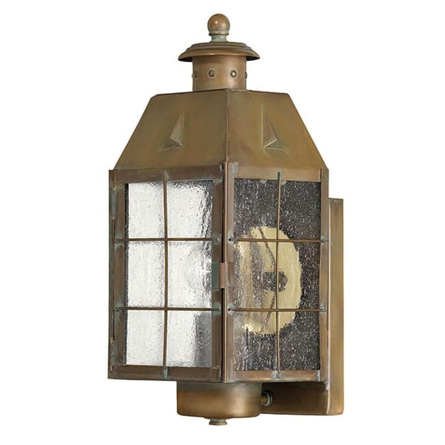 Hinkley Lighting Nantucket 13.5" Tall 1 Light Heritage Outdoor Wall