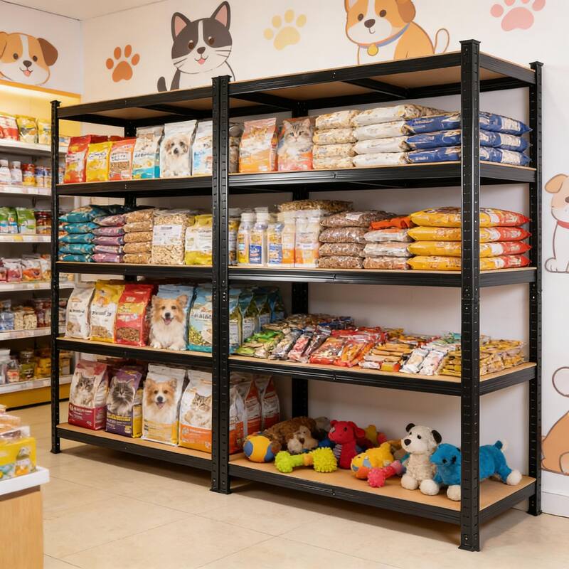 Anmytek Heavy Duty Adjustable Storage Shelf Metal Frame Garage Pantry Kitchen Shelving Unit