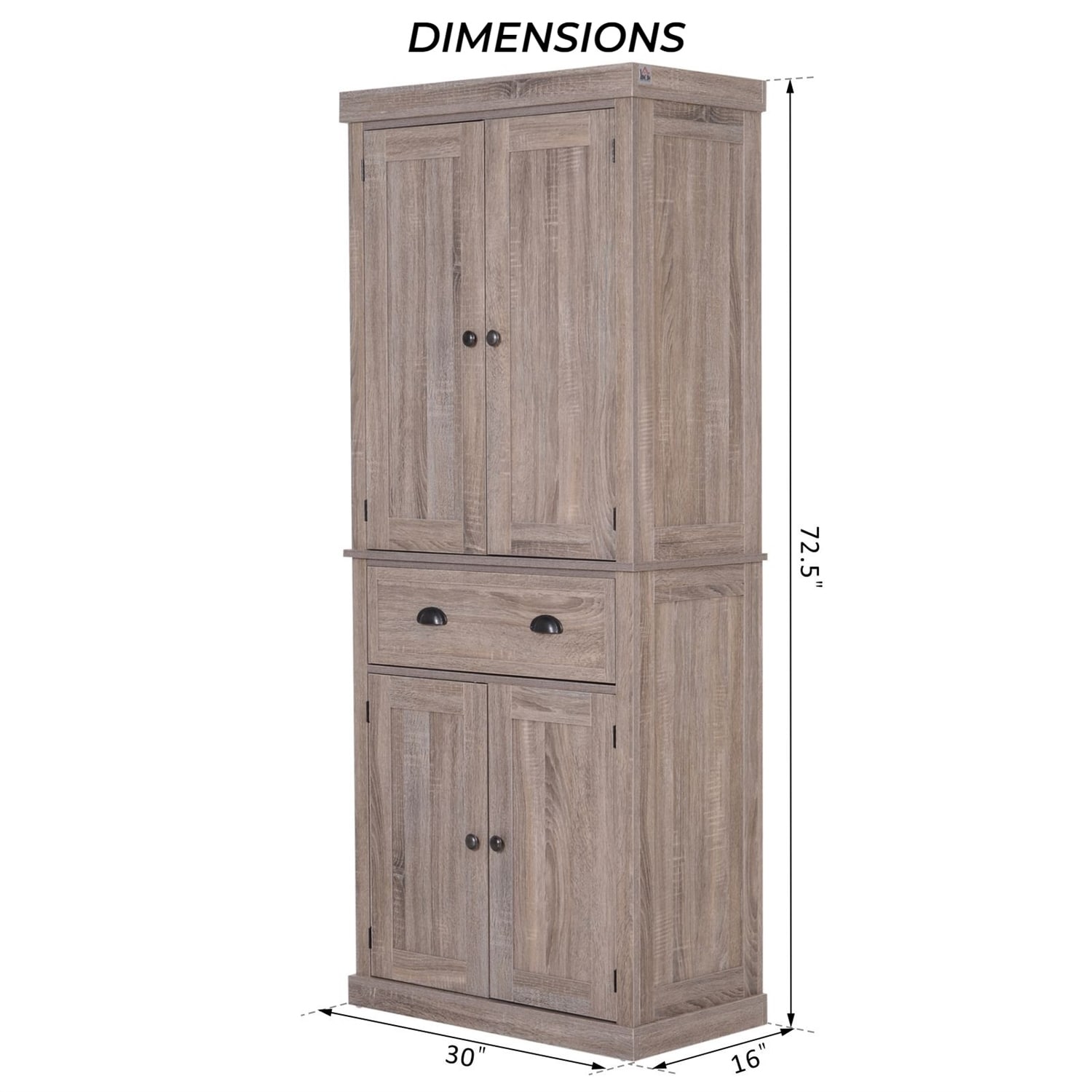 6ft pantry cabinet hotsell