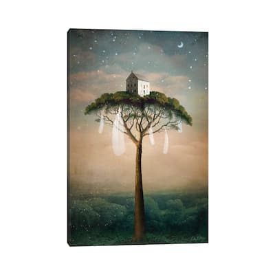 iCanvas "Dreamhouse" by Catrin Welz-Stein Canvas Print