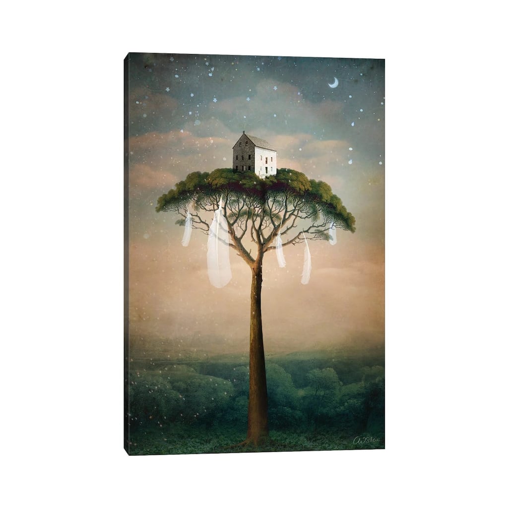 iCanvas "Dreamhouse" by Catrin Welz-Stein Canvas Print