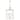 Abbie 17.75" 4-light Lantern Foyer Pendant