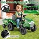 preview thumbnail 5 of 8, Gymax 2-in-1 Kids Ride On Tractor 12V Battery Powered Toy Car w/