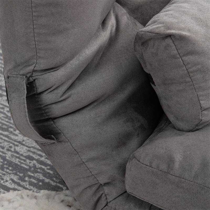 Convertible Floor Sofa Chair,Folding Couch Bed,Guest Chaise Lounge