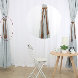 4pcs Curtain Holdback Tieback Drapery Decorative Rope Curtain Holders ...