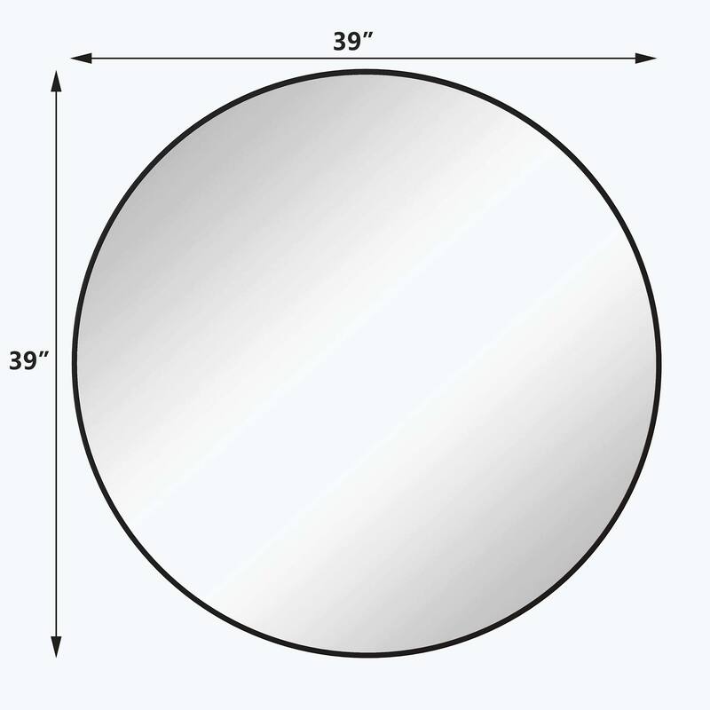 Wall Mounted Circular Mirror,for Bathroom,Living Room,Bedroom Wall Decor