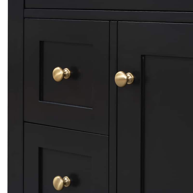 Modern Bathroom Vanity with Abundant Storage and Sturdy Construction