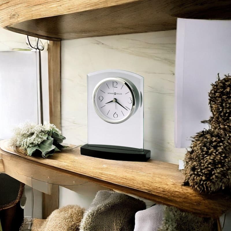 Howard Miller Landre Tabletop Clock - Clear