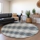 preview thumbnail 125 of 132, Premium Washable Super Soft Diamond Modern Mayfield Rug Gray - 8' x 8'