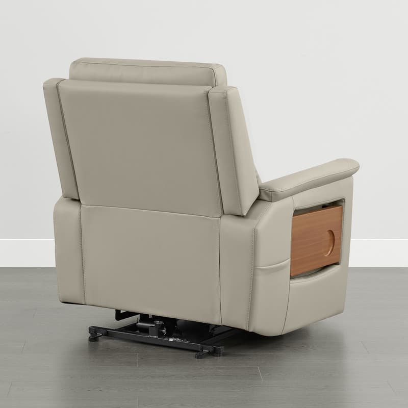 Spruce & Spring Power Lift Recliner Chair for Elderly with Foldable Tray Table and Massage