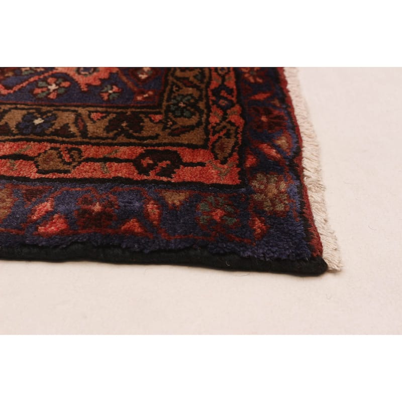 ECARPETGALLERY Hand-knotted Andelz Brown Wool Rug - 3'10 x 6'9
