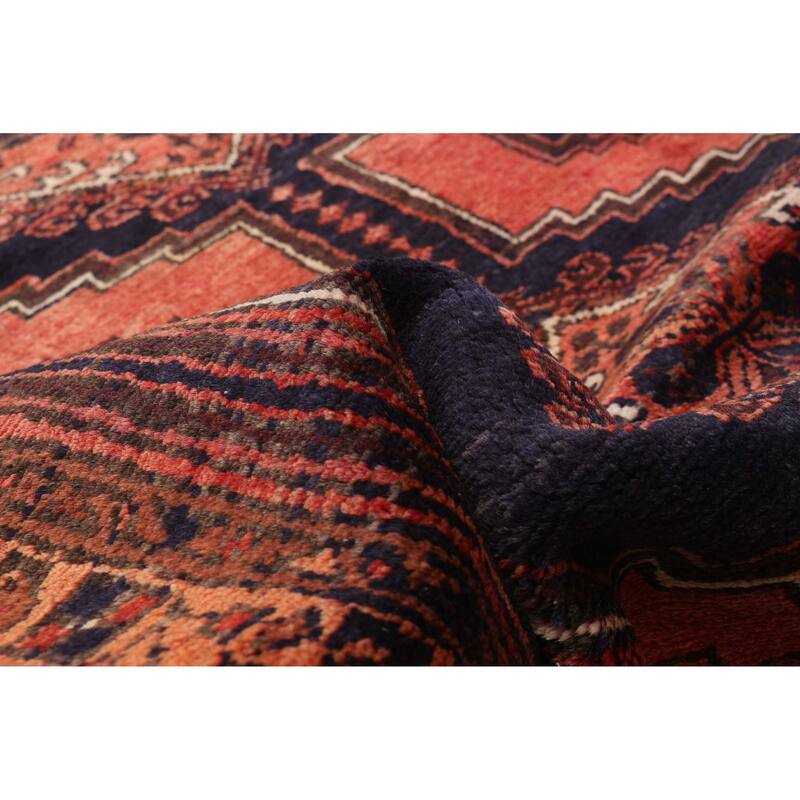 ECARPETGALLERY Hand-knotted Anadol Navy Wool Rug - 3'7 x 9'5