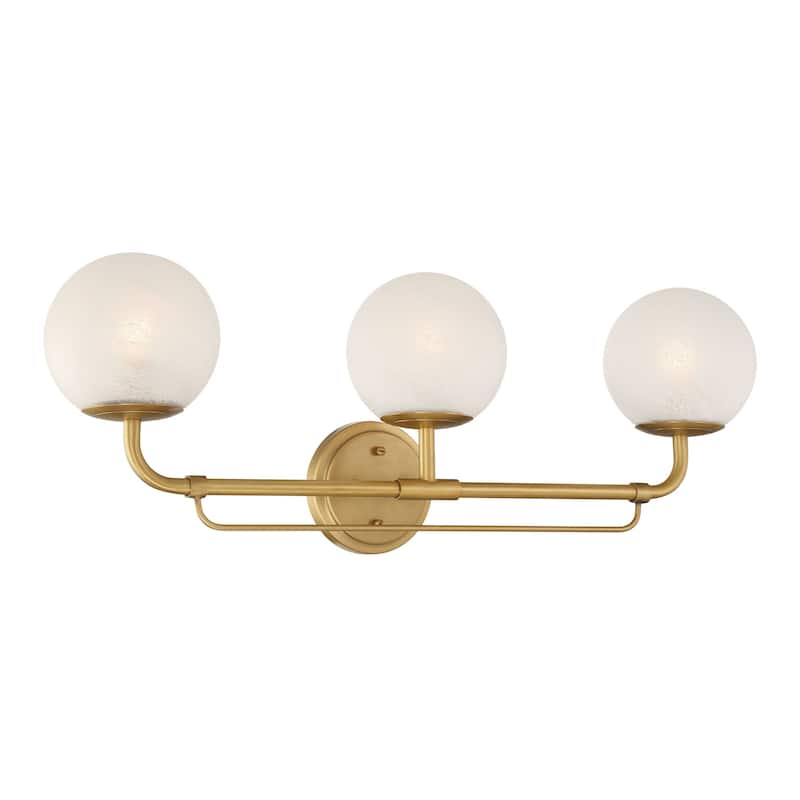 Minka Lavery 3793 Whitehall 3 Light 28" Wide Bathroom Vanity Light - Legacy Brass