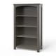 preview thumbnail 1 of 18, Harmony 50" Bookcase with 4 shelves - by Forever Eclectic Dapper Gray