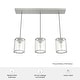 preview thumbnail 8 of 15, Hunter Astwood 3-Light Linear Cluster, Kitchen Island, Dining Room - Transitional, Contemporary, Modern Farmhouse