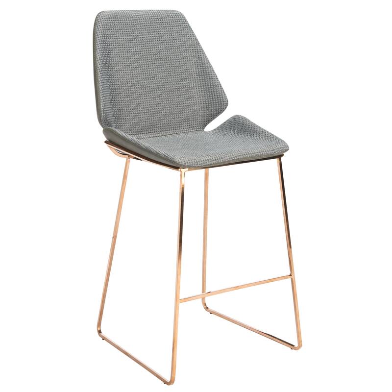 SAFAVIEH Kristlaug Modern 26-inch Counter Stool - 19.8" W x 22" L x 40" H - 20Wx22Dx40H
