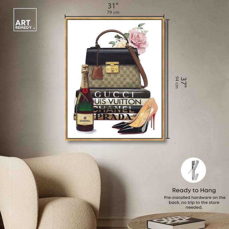Let's Go Out Tonight Canvas by Art Remedy
