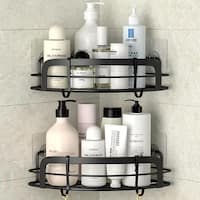 https://ak1.ostkcdn.com/images/products/is/images/direct/97f40a6c344593e72dbdd594da556cf77505a029/2-Pack-Corner-Shelf-Adhesive-Wall-Mounted-Shower-Caddy-with-4-Hooks.jpg?imwidth=200&impolicy=medium