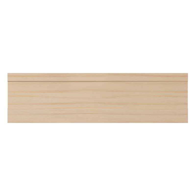 WM376 11/16-in D x 2-1/4-in W x 96-in L Americraft Solid Hardwood Stain Grade Colonial Casing Moulding