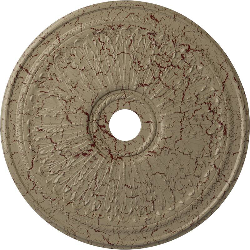 29 1/8"OD x 3 5/8"ID x 1"P Oakleaf Ceiling Medallion