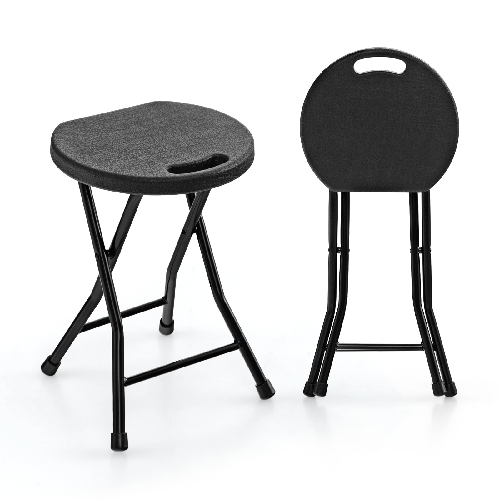 Plastic development group 2025 black folding bar stool