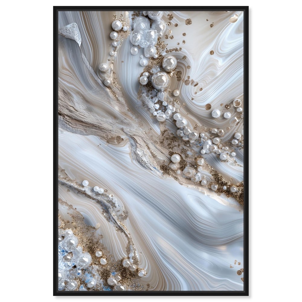 Effervescent Earth Canvas by Art Remedy