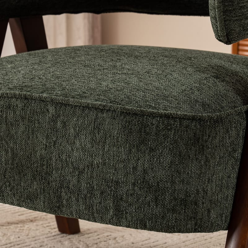 Accent Arm Chair Single Fabric Living Room Chair 27.56" W x 23.62" D x 27.95" H