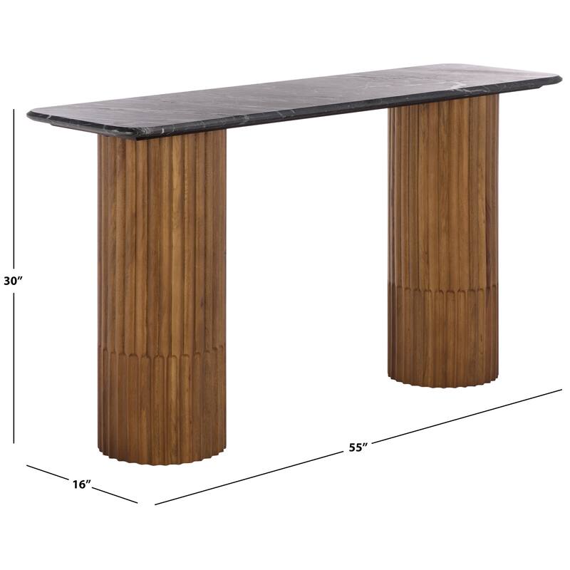 SAFAVIEH Couture Treyshawn Console Table - 55"W x 16"D x 30"H