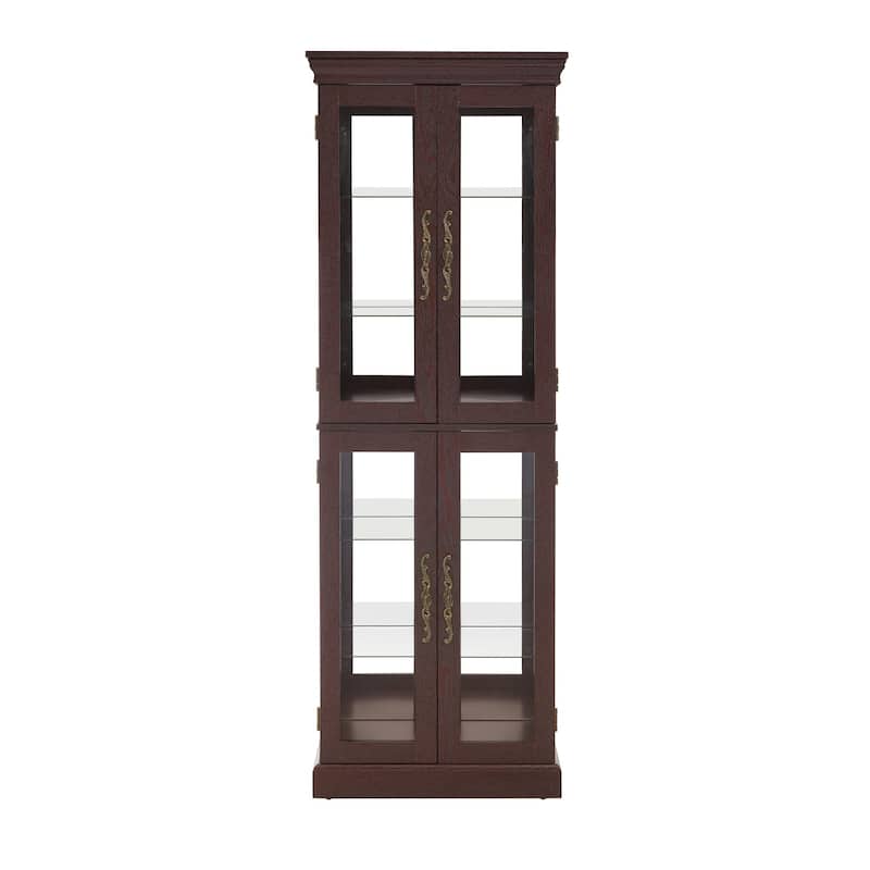 Jumbo Display Cabinet - Cherry