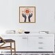 preview thumbnail 63 of 62, Alchemy, Boho Sun and Moons Modern Blue Canvas Wall Art Print for Bedroom