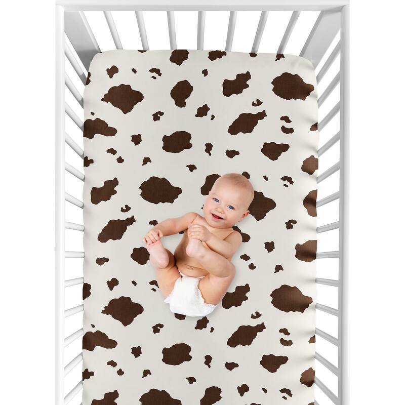 Sweet JoJo Designs Wild West Cowboy Fitted Crib Sheet